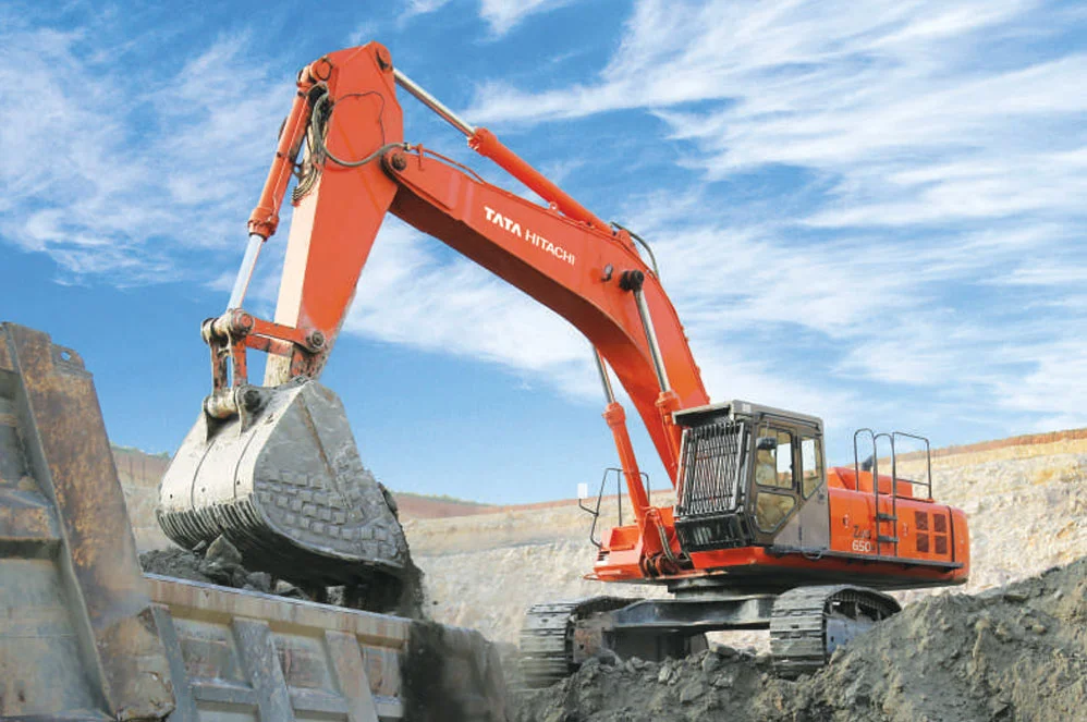 Tata Hitachi 650 Excavator on Rent