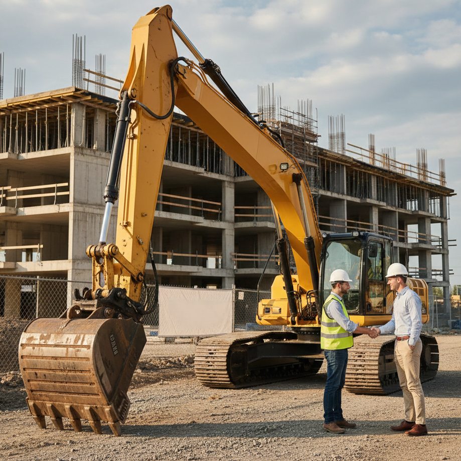 Excavator On Rent: Why Renting an Excavator Makes Sense